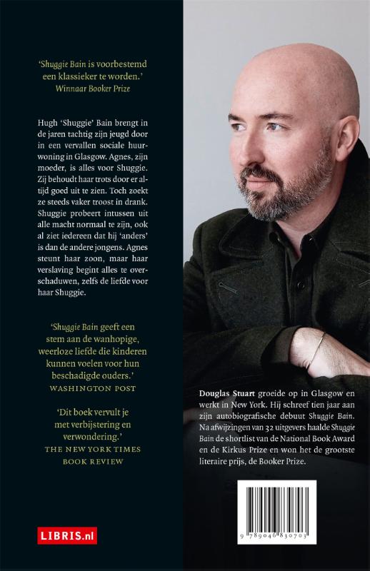 Shuggie Bain achterkant