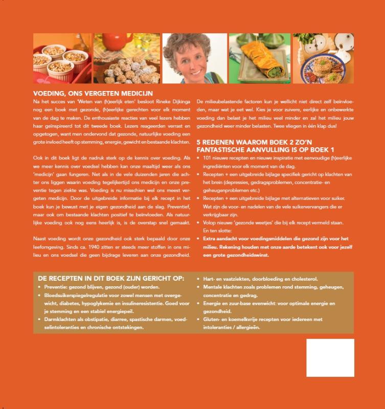 Weten van (h)eerlijk eten 2 Voeding, ons vergeten medicijn achterkant