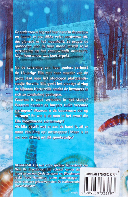 Horrorville achterkant