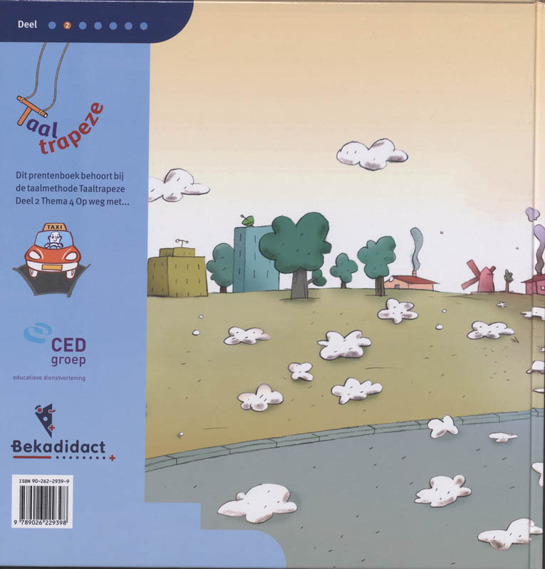 Naar opa / Taaltrapeze / 2 achterkant