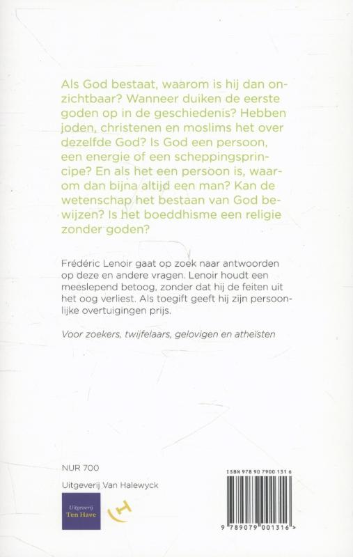 God? achterkant