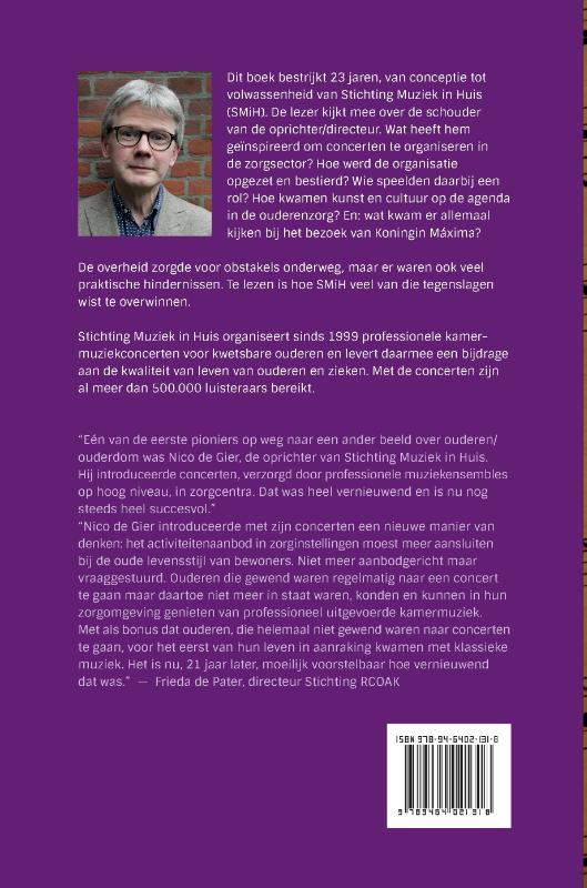 Buitenbeentje in de ouderenzorg achterkant