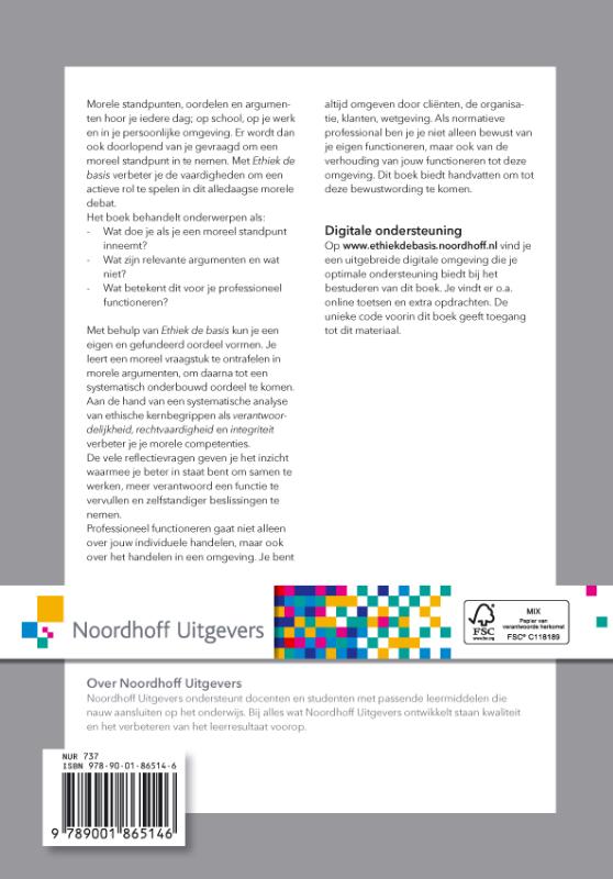 Ethiek: de basis achterkant