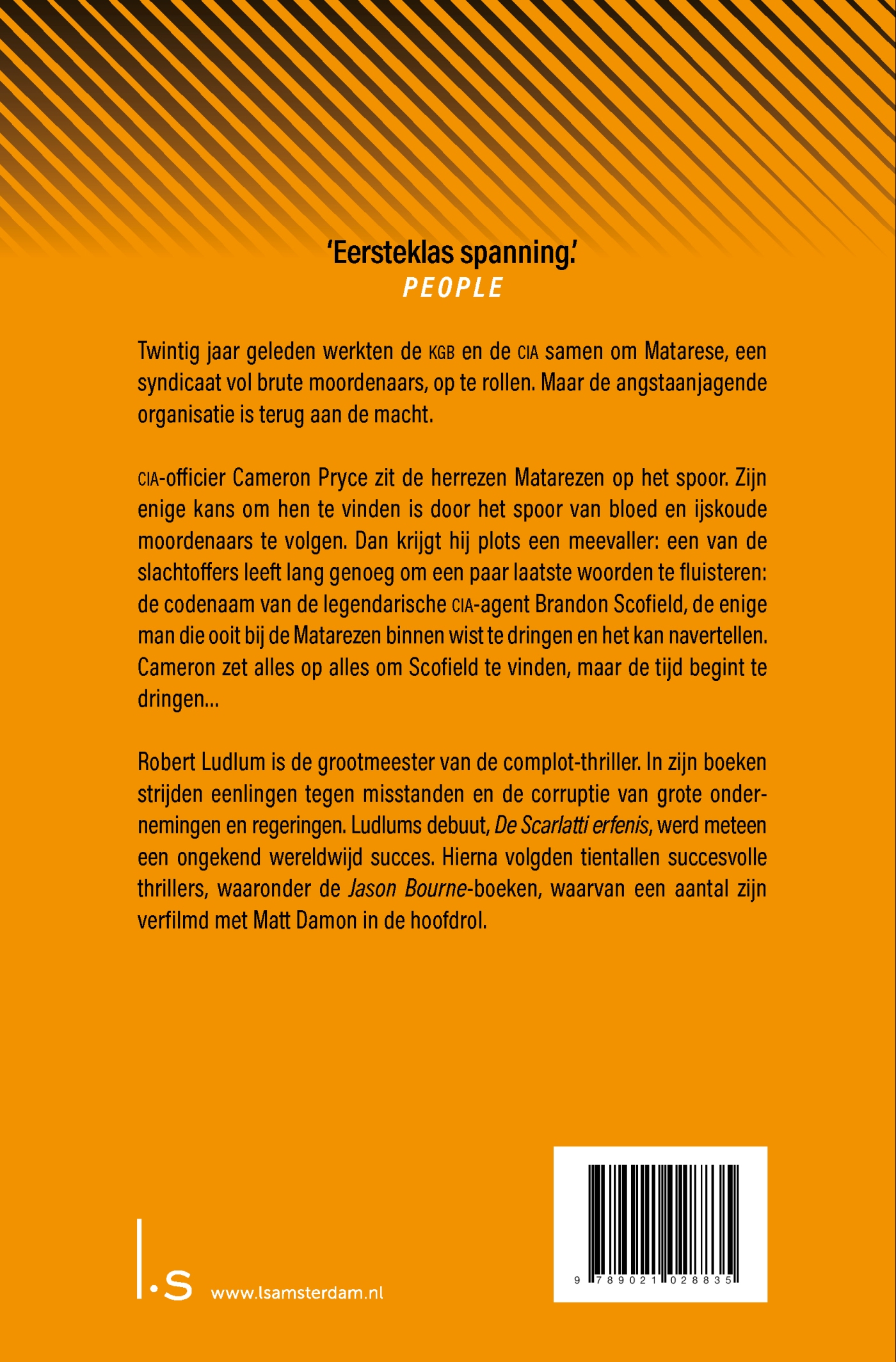 Matarese 2 -   De Matarese Finale achterkant