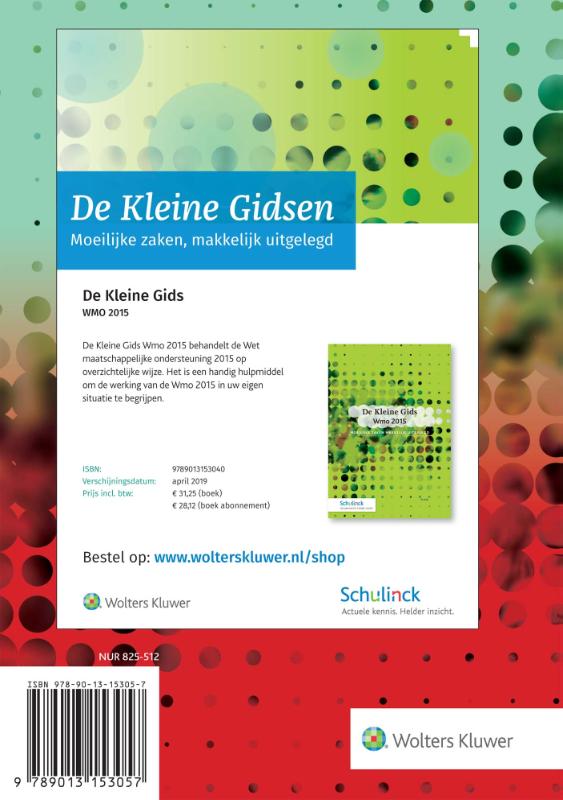 De Kleine Gids voor de Nederlandse sociale zekerheid 2019.2 achterkant