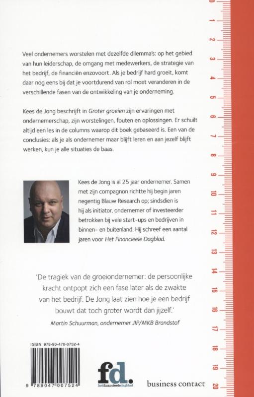 Groter groeien achterkant