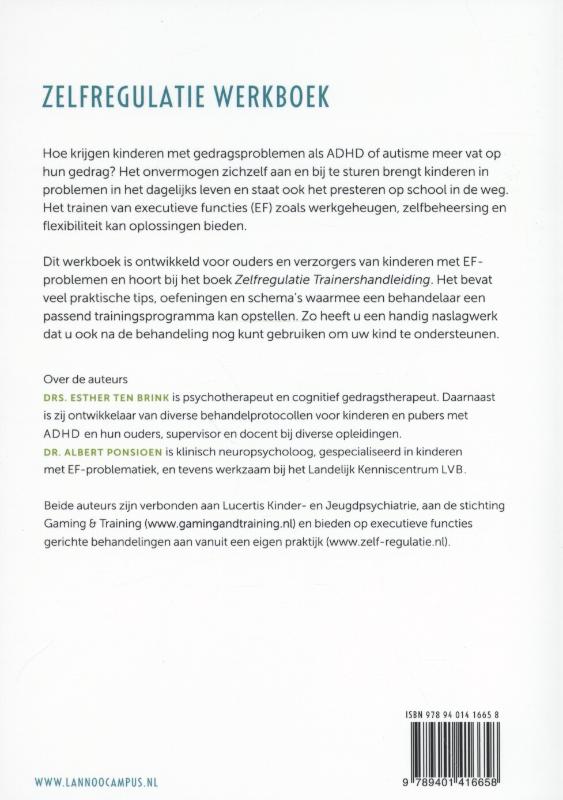 Zelfregulatie achterkant