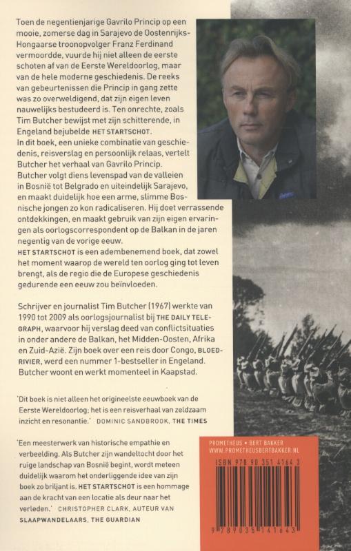 Het startschot achterkant