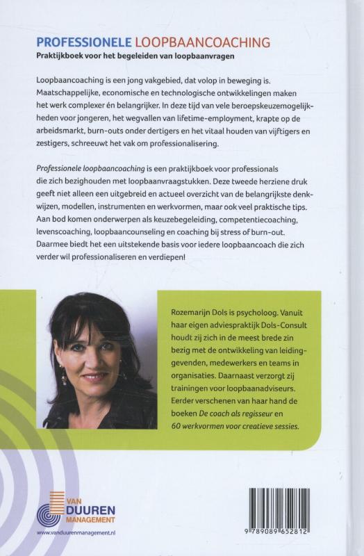 Professionele loopbaancoaching achterkant