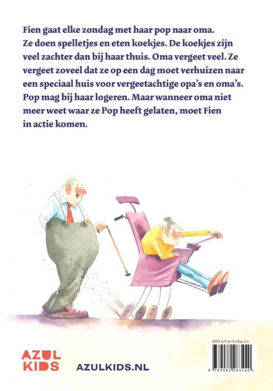 Oma, mag ik mijn pop terug? achterkant