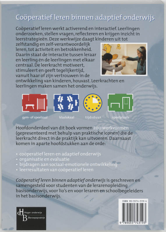 Cooperatief leren binnen adaptief onderwijs achterkant