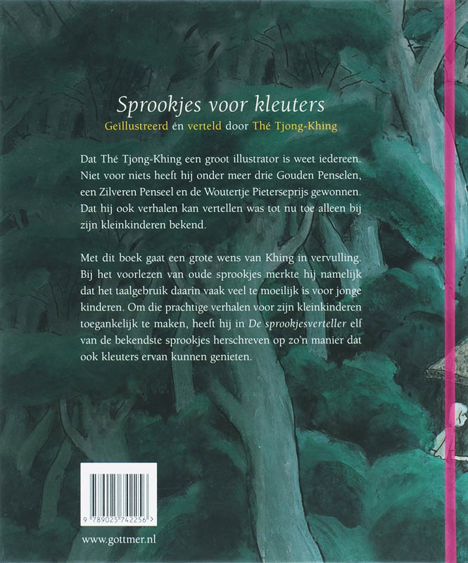 De Sprookjesverteller achterkant