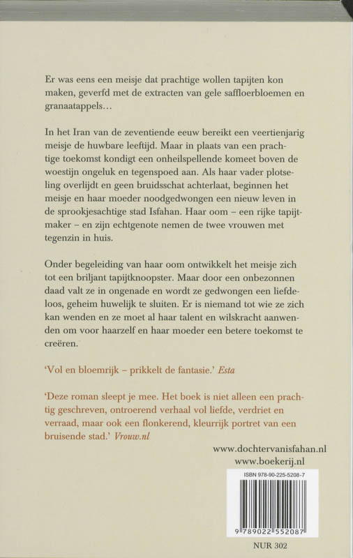 Dochter Van Isfahan achterkant