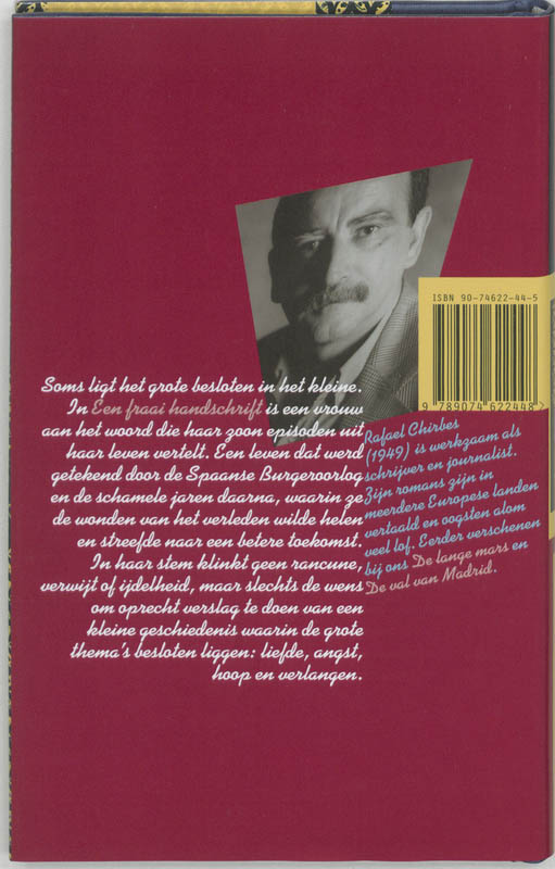 Een Fraai Handschrift achterkant