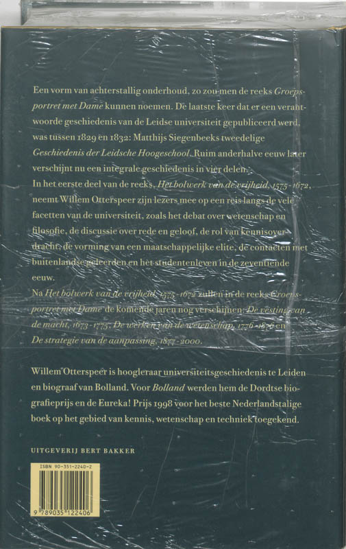 Het bolwerk van de vrijheid / LUP Academic / 1 achterkant