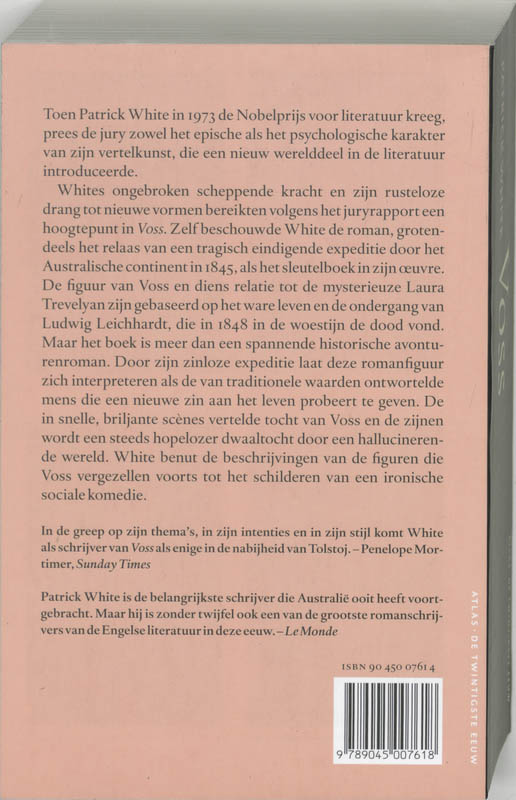 Voss / De twintigste eeuw / 8 achterkant