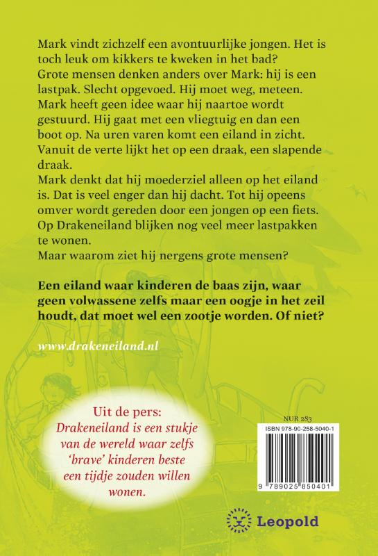 Overleven Op Drakeneiland achterkant