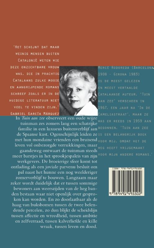 Tuin aan zee achterkant