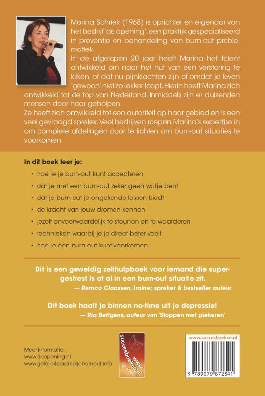 Gefeliciteerd met je burn-out achterkant