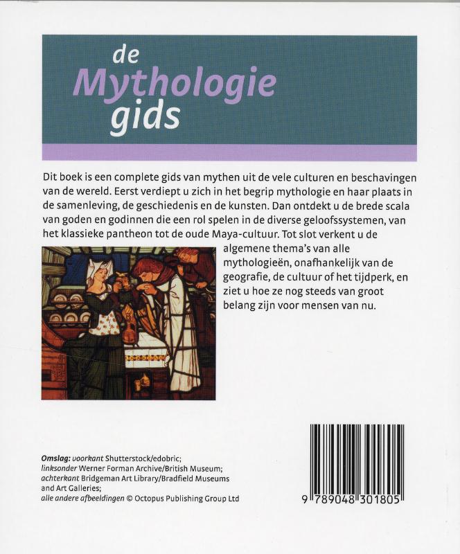 De mythologiegids achterkant