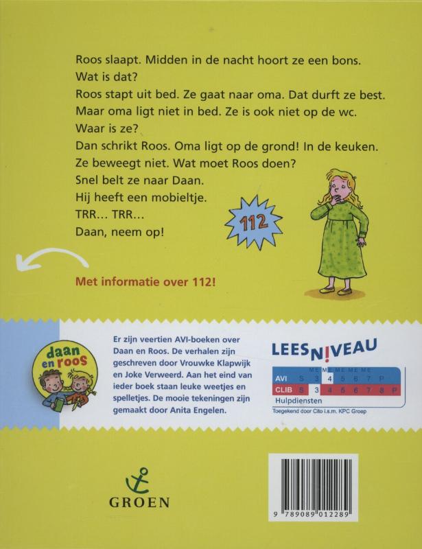 Paniek in de nacht / Daan en Roos / 12 achterkant