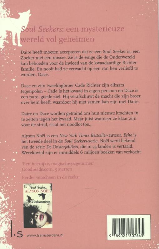 Soulseekers 2 - Echo achterkant