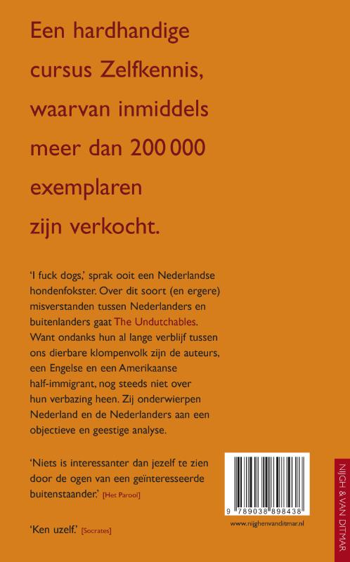 The undutchables achterkant