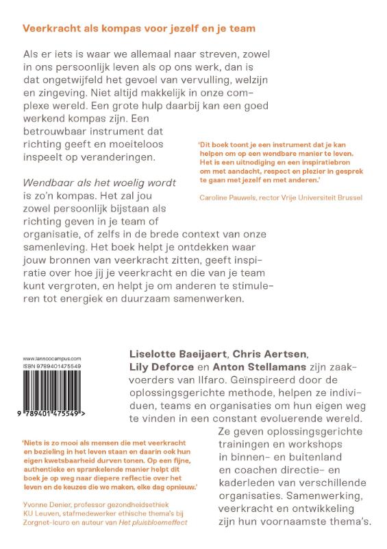 Wendbaar als het woelig wordt achterkant