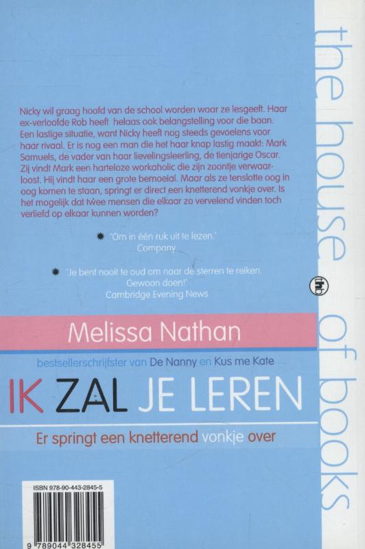 Ik zal je leren achterkant