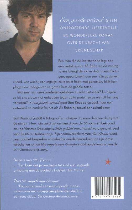 Een goede vriend achterkant