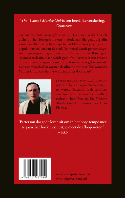 Achtste bekentenis / Women's Murder Club / 8 achterkant