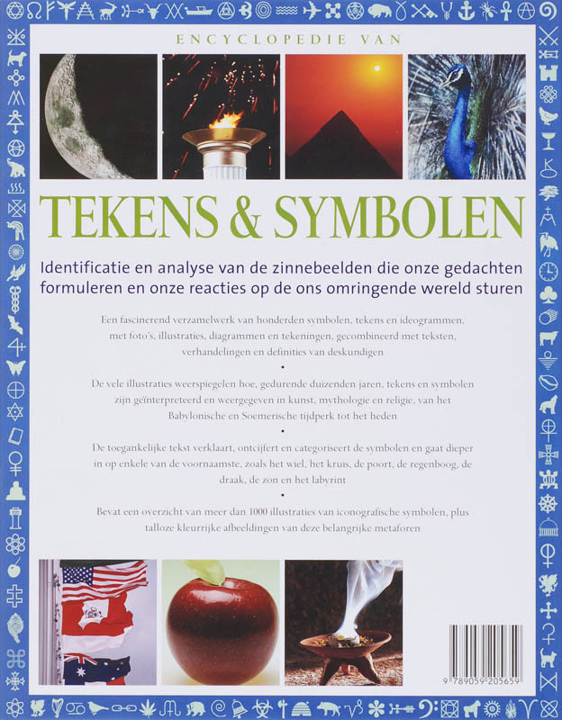 Encyclopedie van tekens en symbolen achterkant