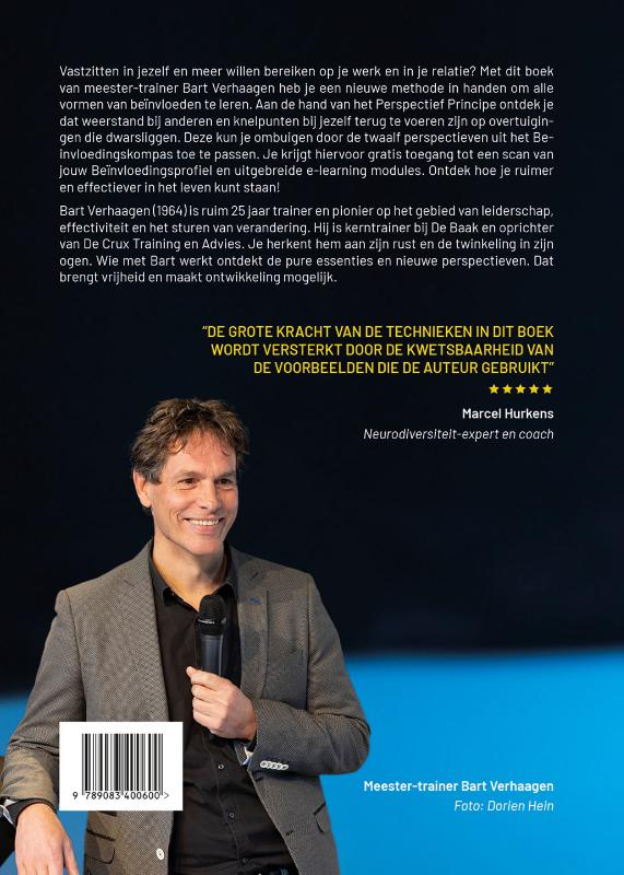 Laat die overtuiging los / Het Perspectief Principe / 1 achterkant