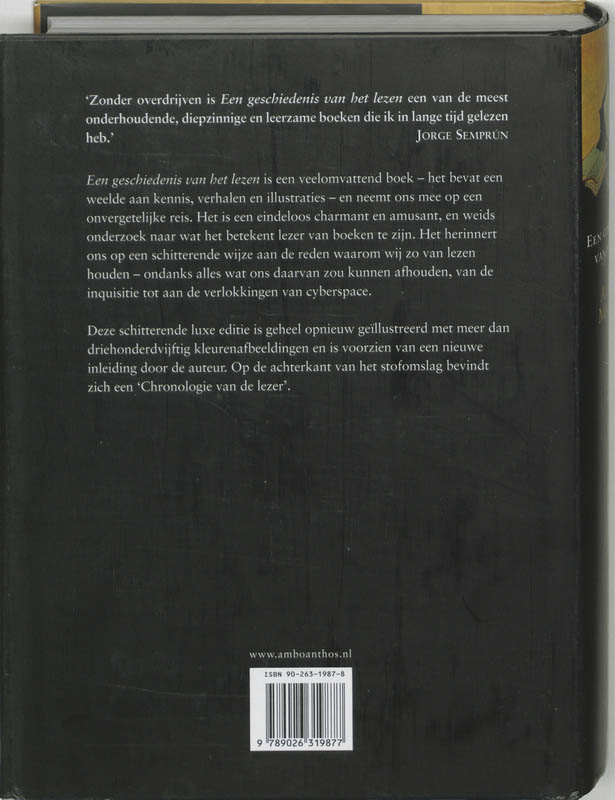 Een Geschiedenis Van Het Lezen achterkant