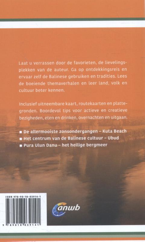 ANWB ontdek  -   Bali & Lombok achterkant