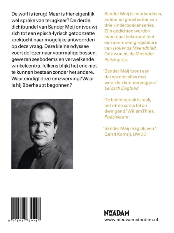 De wolf is terug achterkant