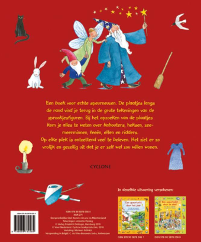 Een Speurtocht Door Sprookjesland achterkant