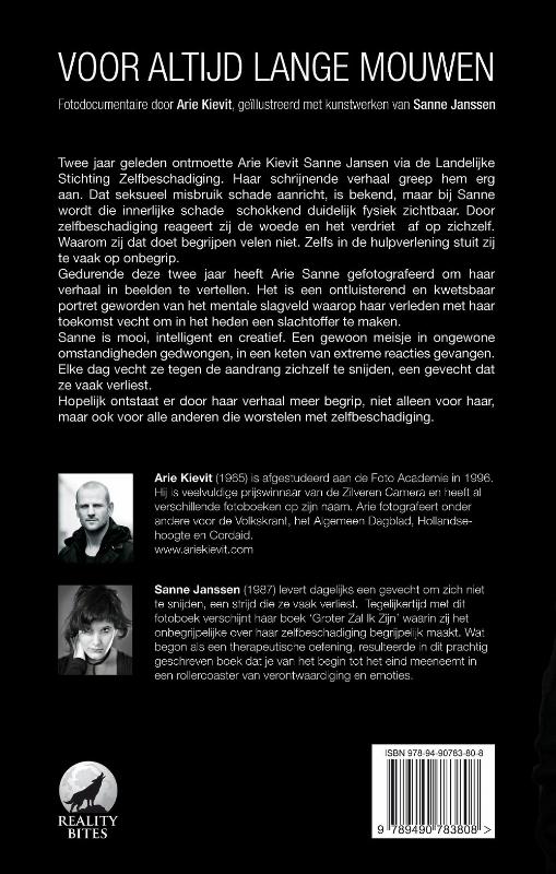 Voor altijd lange mouwen achterkant