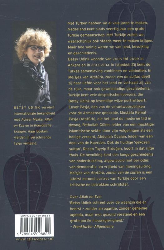 Meisjes van Atatürk, zonen van de sultan achterkant