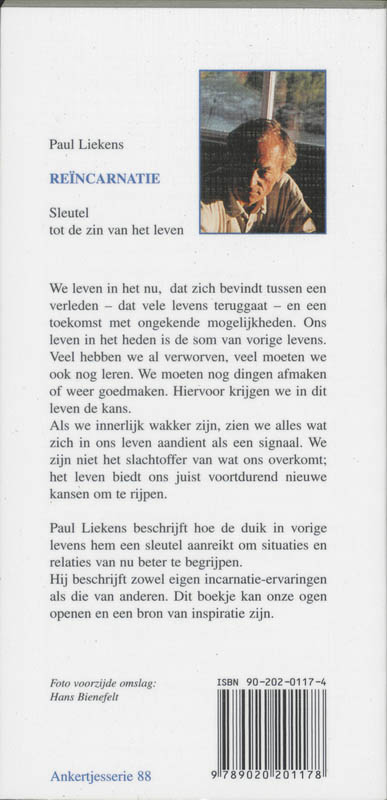 Reincarnatie achterkant