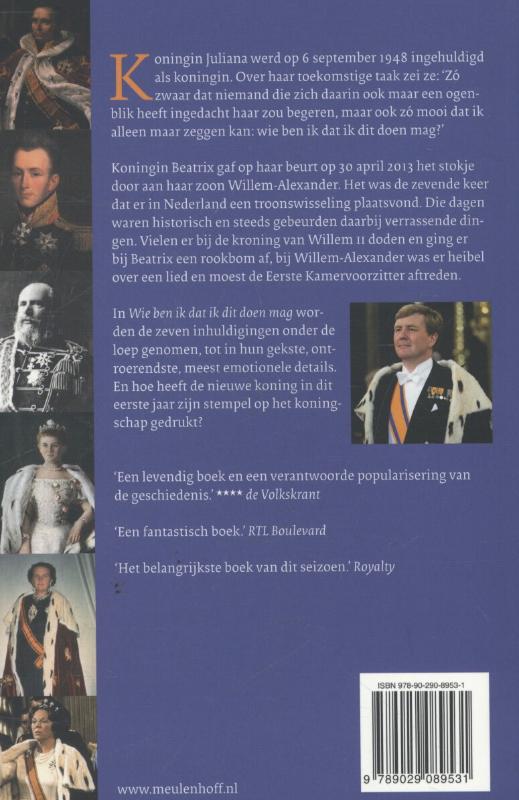 Wie ben ik dat ik dit doen mag achterkant