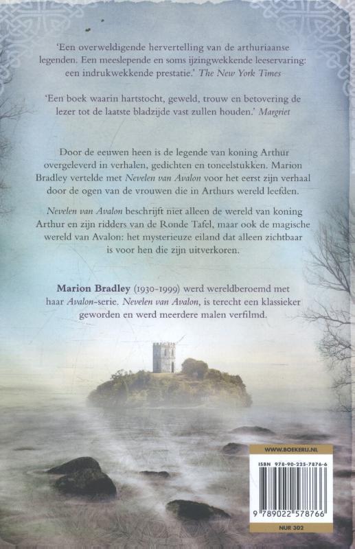 Nevelen van Avalon achterkant