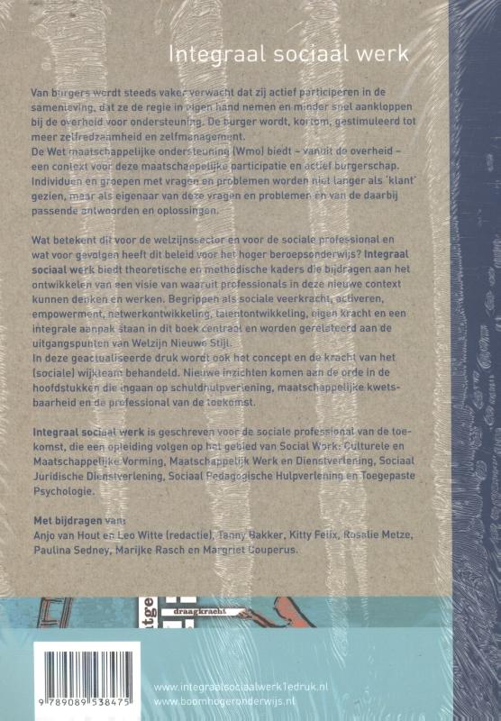 Integraal sociaal werk achterkant