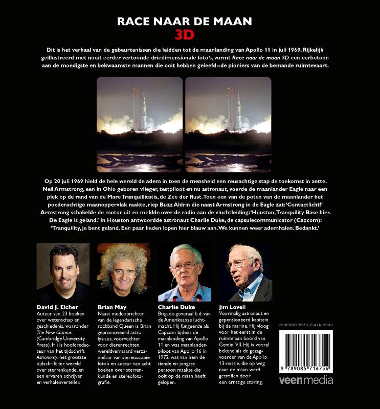 Race naar de Maan 3D achterkant