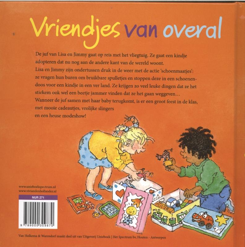 Vriendjes van overal achterkant