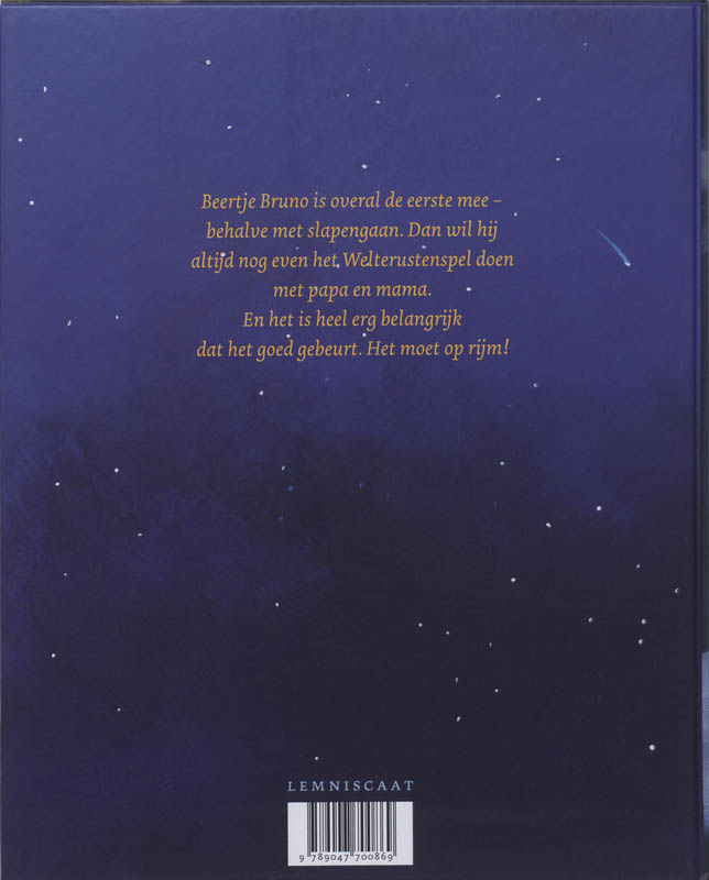 Welterusten Sterren achterkant