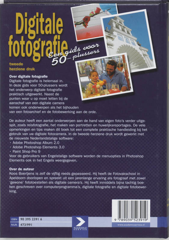 DIGITALE (u)FOTOGRAFIE, 2E HERZIENE DR achterkant