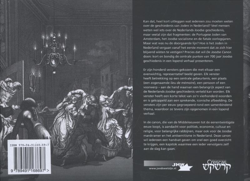 Canon van 700 jaar Joods Nederland achterkant