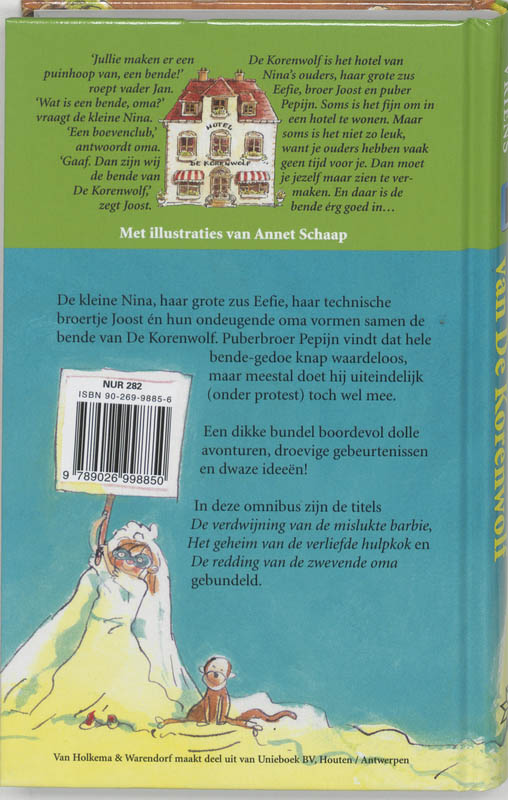 De dikke bende van De Korenwolf 1 - De bende van De Korenwolf achterkant