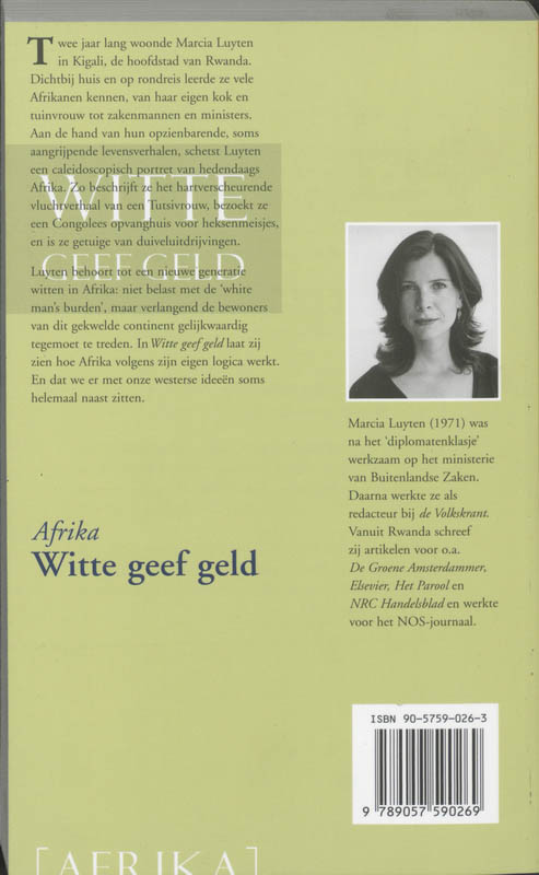 Witte Geef Geld achterkant